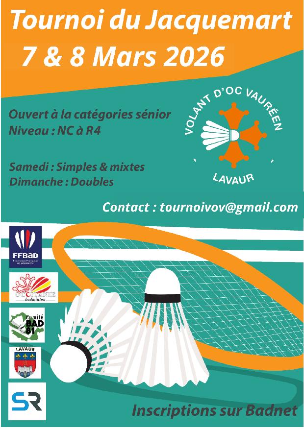 LAVAUR - TOURNOI DU JACQUEMART 2026